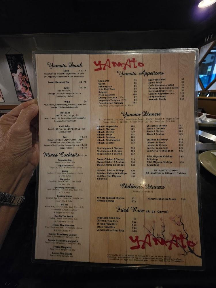 Yamato Japanese Steakhouse & Sushi Bar Screaming Eagle Roll